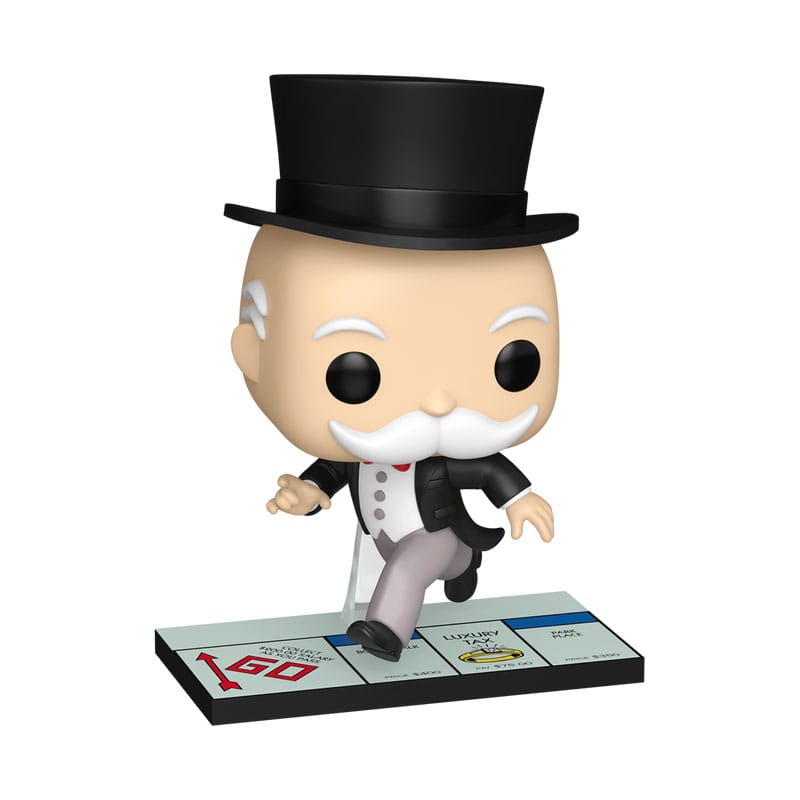 Monopoly POP! Retro Toys Vinyl Figure Mr Monopoly Pass Go Funko