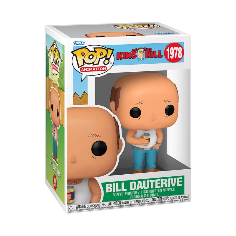 King of the Hill POP! TV Vinyl Figure Bill Dauterive Funko