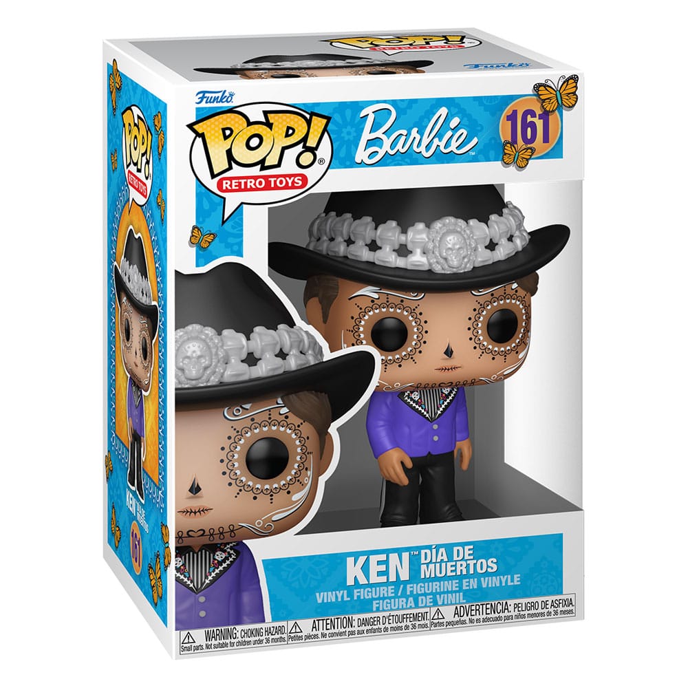 Barbie POP! Retro Toys Vinyl Figure Ken Dia de los Muertos Funko