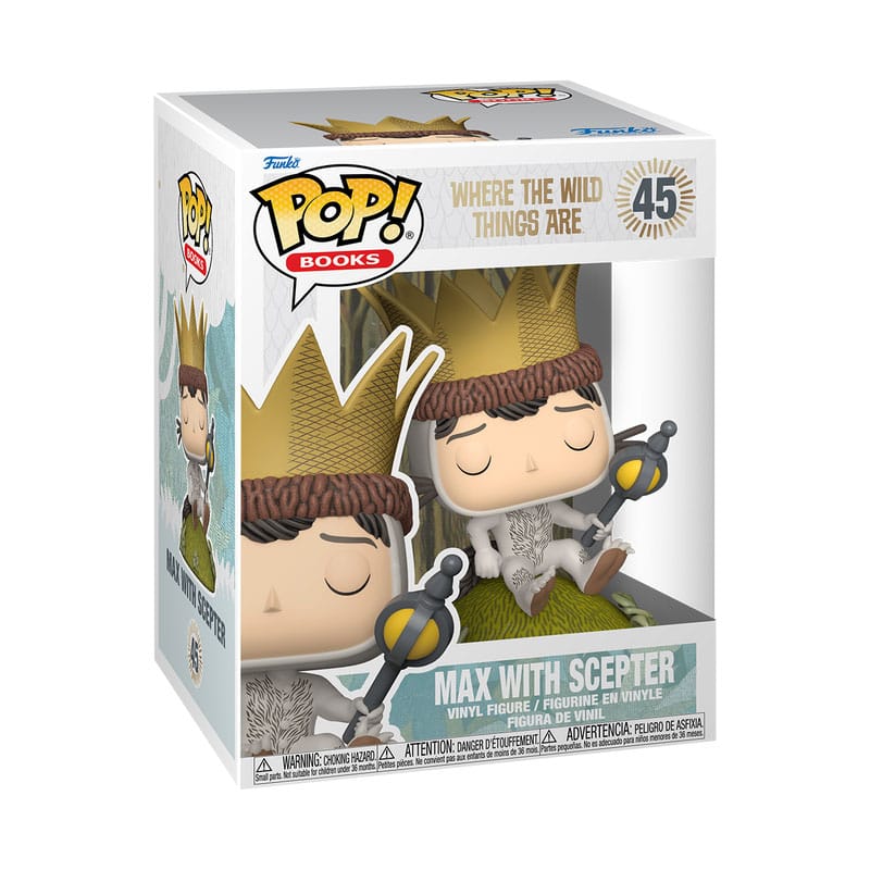 Where the Wild Things Are POP! Premium Vinyl Figure Max w/Scepter? Funko