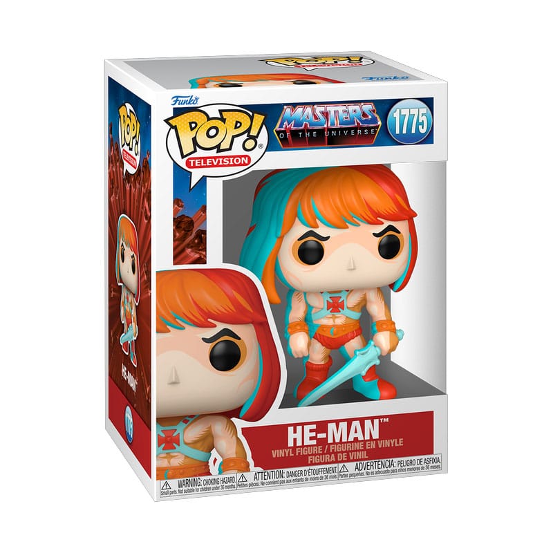 Masters of the Universe POP! Television Vinyl Figure He-Man Comic Deco Funko
