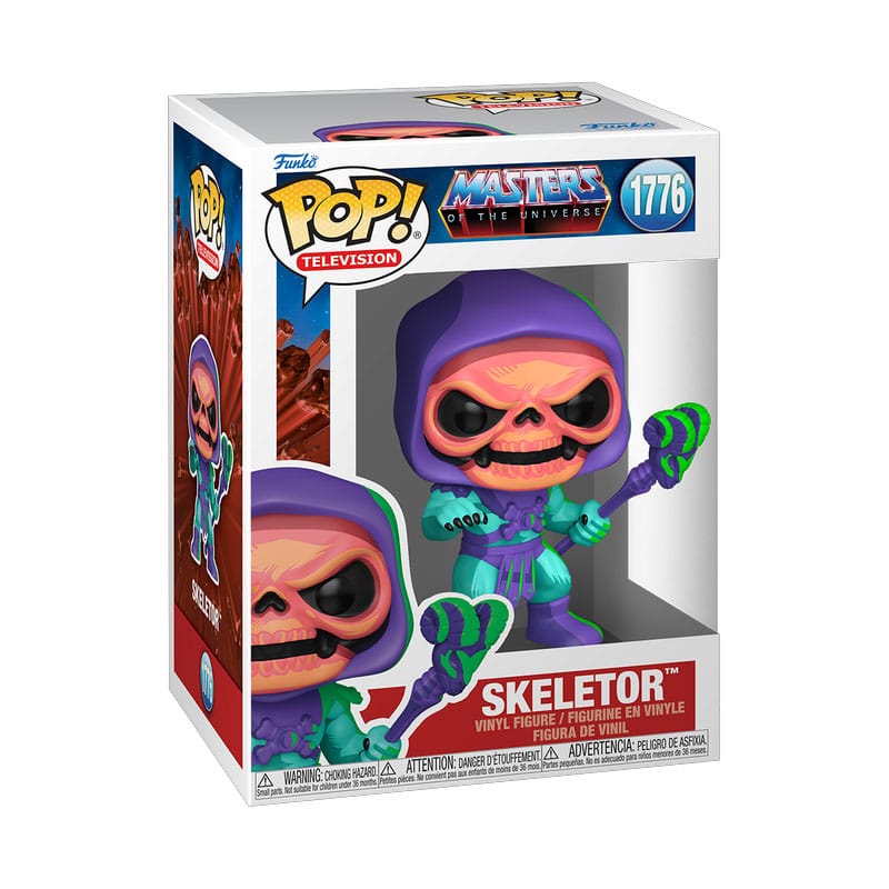 Masters of the Universe POP! Television Vinyl Figure Skeletor Comic Deco Funko
