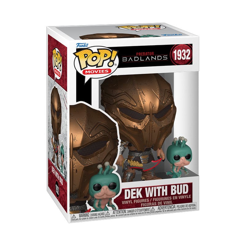 Predator Badlands POP! & Buddy Movies Vinyl Figure Dek with Bud Funko