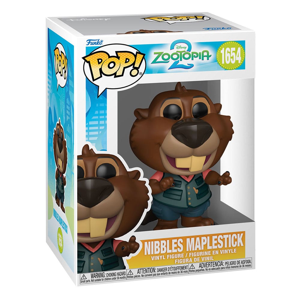 Zootopia 2 POP! Movies Vinyl Figure Nibbles Maplestick Funko