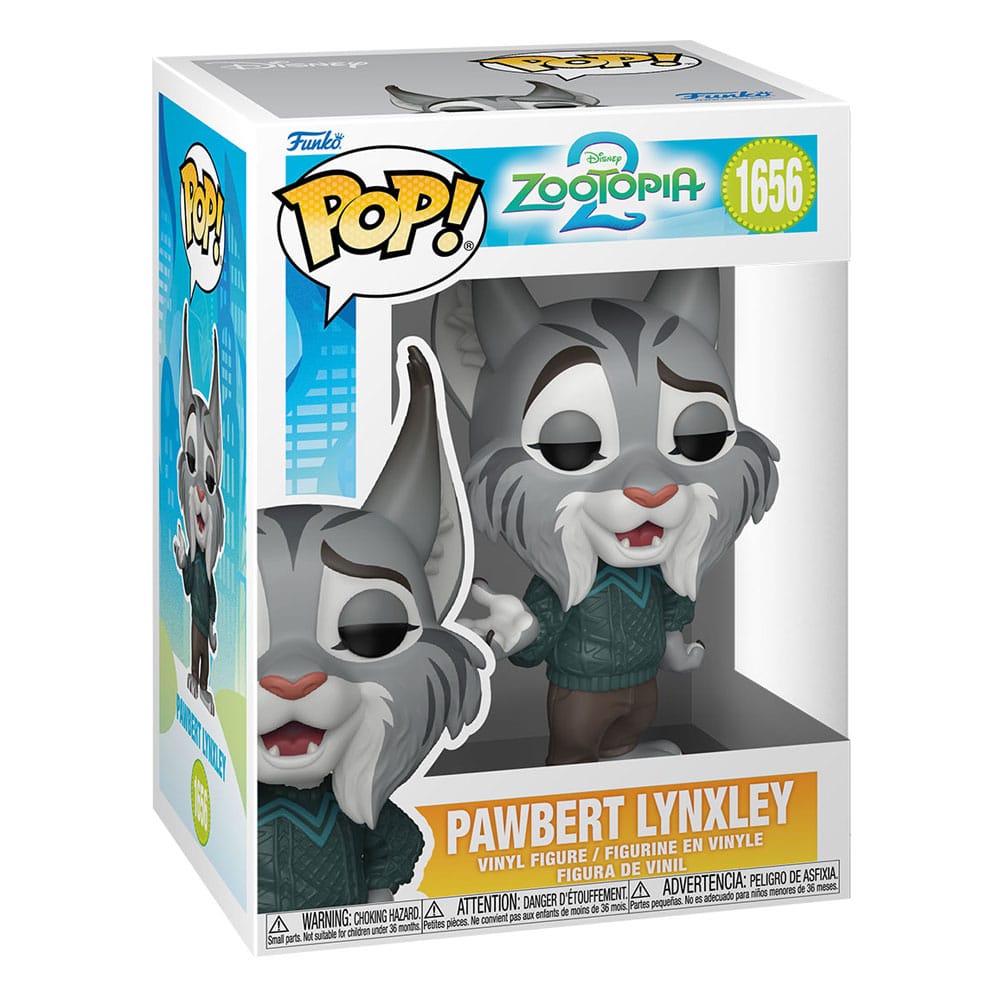 Zootopia 2 POP! Movies Vinyl Figure Pawbert Lynxley Funko