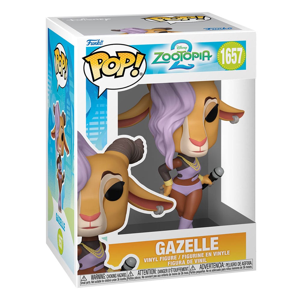 Zootopia 2 POP! Movies Vinyl Figure Gazelle Funko