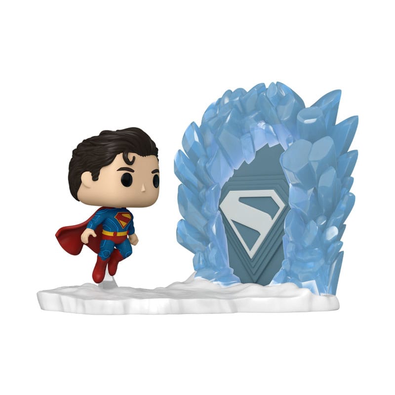 Superman 2025 POP Moments Vinyl Figures Superman and Fortress of Solitude Funko