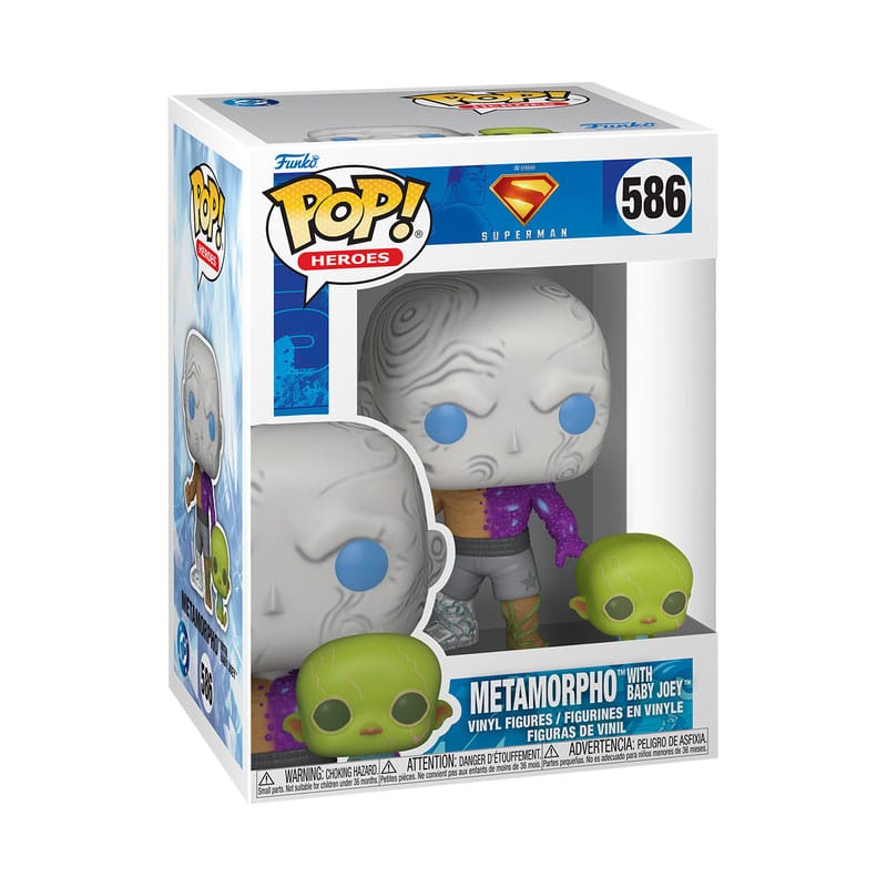 Superman 2025 POP&Buddy! Movies Vinyl Figures Metamorpho with Baby Joey Funko