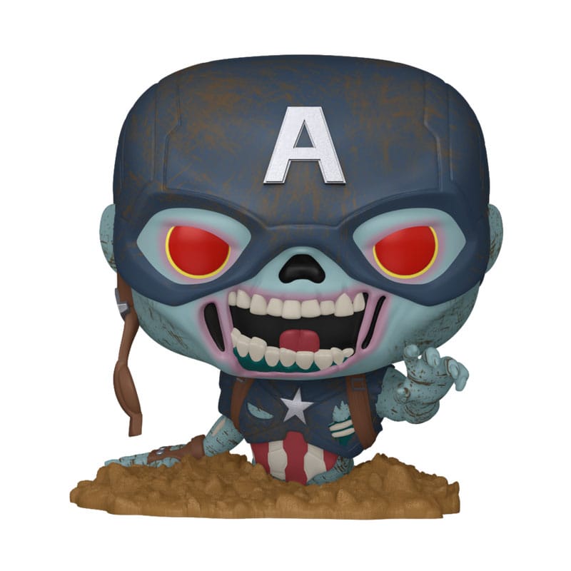 Marvel Zombies POP! Marvel Vinyl Figure Captain America Funko