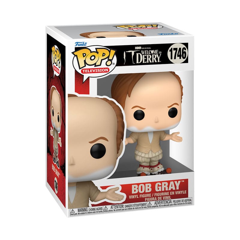 It Welcome to Derry POP! Plus Vinyl Figure Bob Gray Funko
