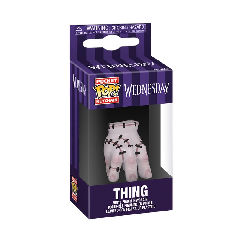 Wednesday POP! Vinyl Keychains Thing Display 12 Funko
