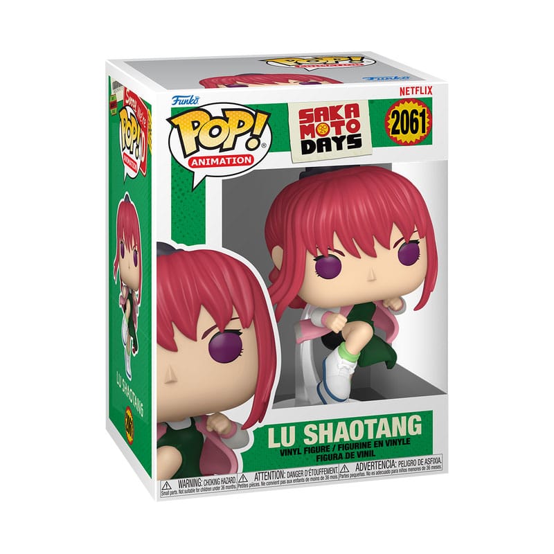 Sakamoto Days POP! Animation Vinyl Figures Lu Funko