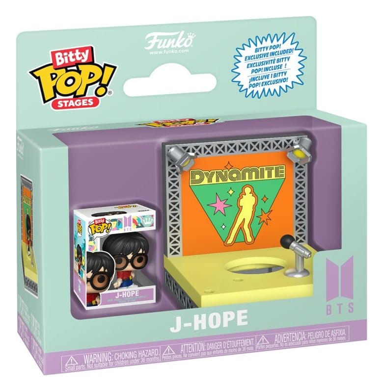 BTS Bitty POP! Stages Vinyl Figure J Hope Dynamite 2 Funko