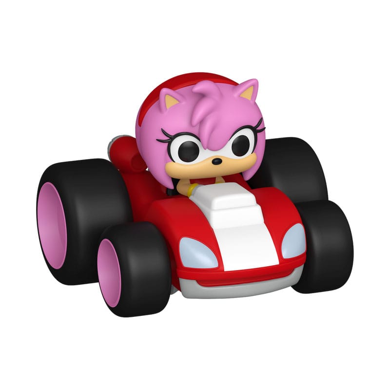 Sonic The Hedgehog Super Racers Diecast Figure Amy Rose Funko