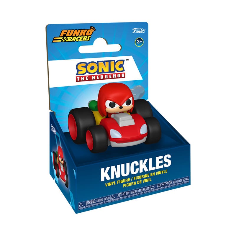 Sonic The Hedgehog Super Racers Diecast Figure Knuckles Funko