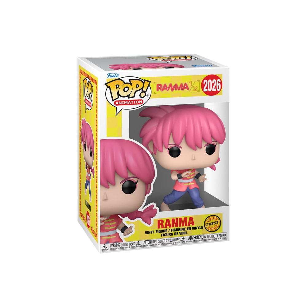 Ranma POP! Animation Vinyl Figure Ranma w/CH Assortment 6 Funko