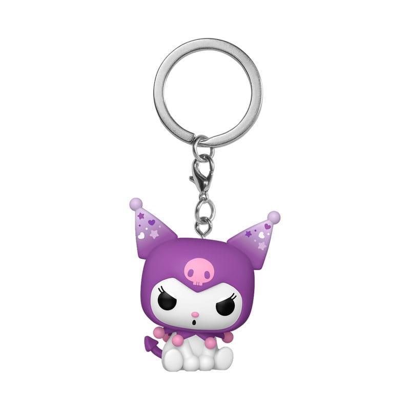 Sanrio POP! Vinyl Keychains K/MM Kuromi Display 12 Funko