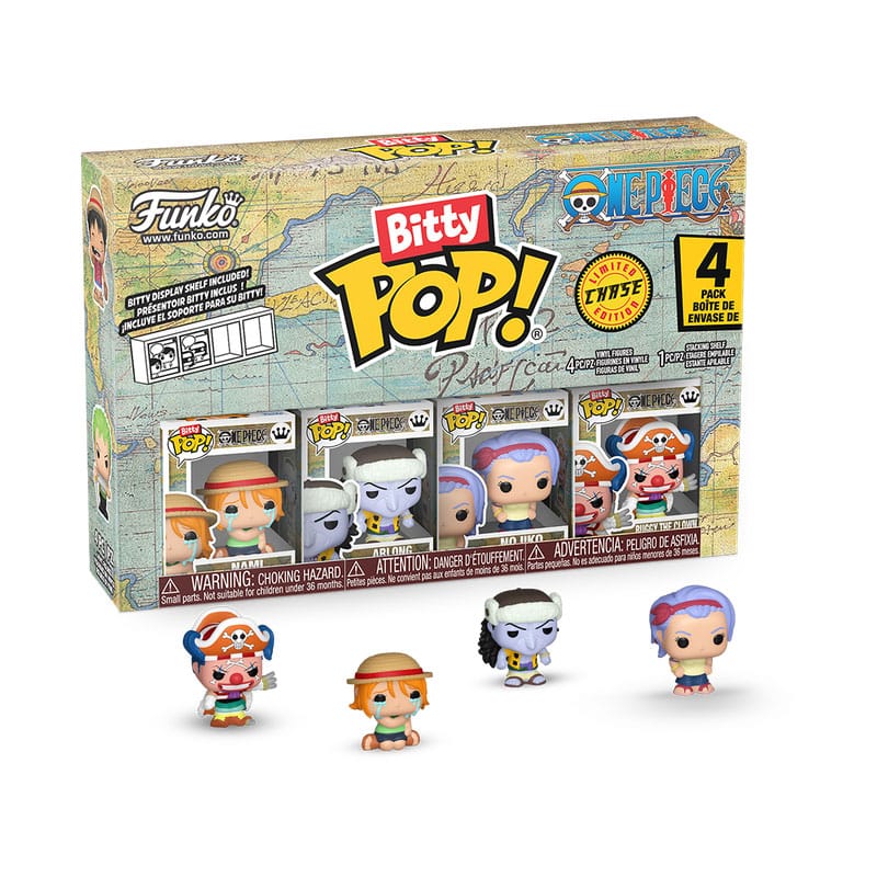 One Piece Bitty POP! Vinyl Figure 4 Pack Nami 2 Funko
