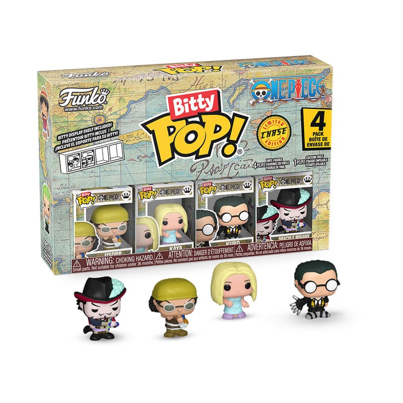 One Piece Bitty POP! Vinyl Figure 4 Pack Usopp 2 Funko