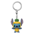 Lilo & Stitch Pocket POP! Vinyl Keychains Stitch as Pineapple Display 12 Funko