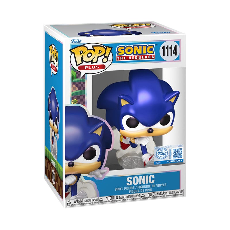 Sonic The Hedgehog POP! Plus Movies Vinyl Figures Sonic PRL Funko