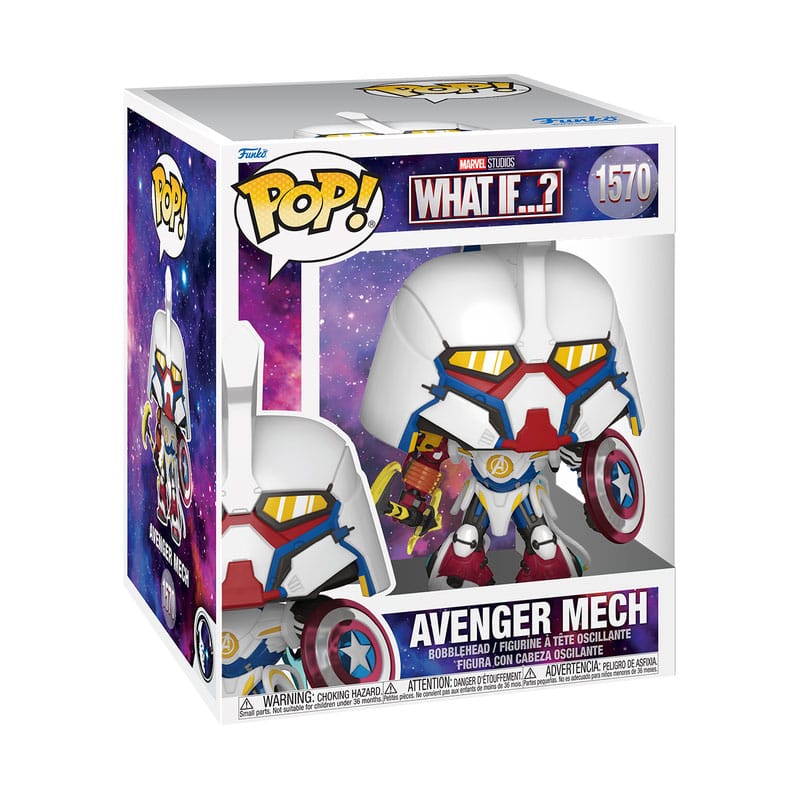 What If...? Super Sized POP! Marvel Vinyl Figure Super Mech Funko