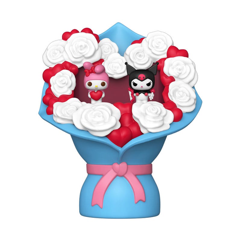 Sanrio Bitty POP! Bouquet Vinyl Figure 2 Pack My Melody & Kuromi Valentine Funko