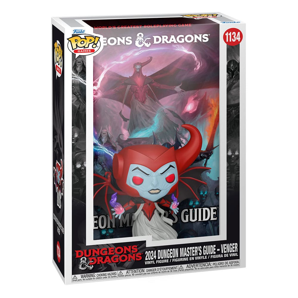 Dungeons & Dragons POP! Book Cover Vinyl Figure 2024 Dungeon Master's Guide Venger Funko
