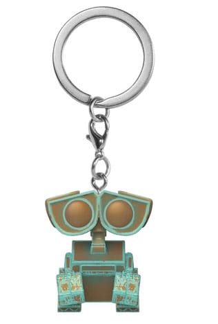 Wall E POP! Vinyl Keychains Wall E Patina Display 12 Funko