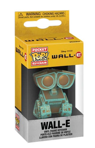 Wall E POP! Vinyl Keychains Wall E Patina Display 12 Funko