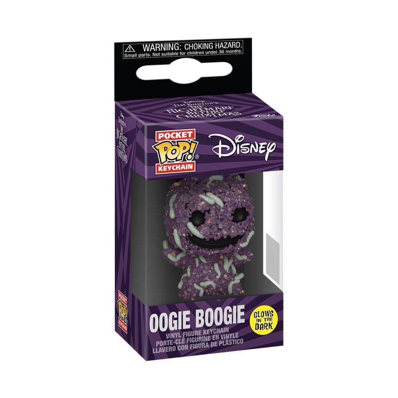 Nightmare before Christmas POP! Vinyl Keychains Oogie bugs GW Display 12 Funko