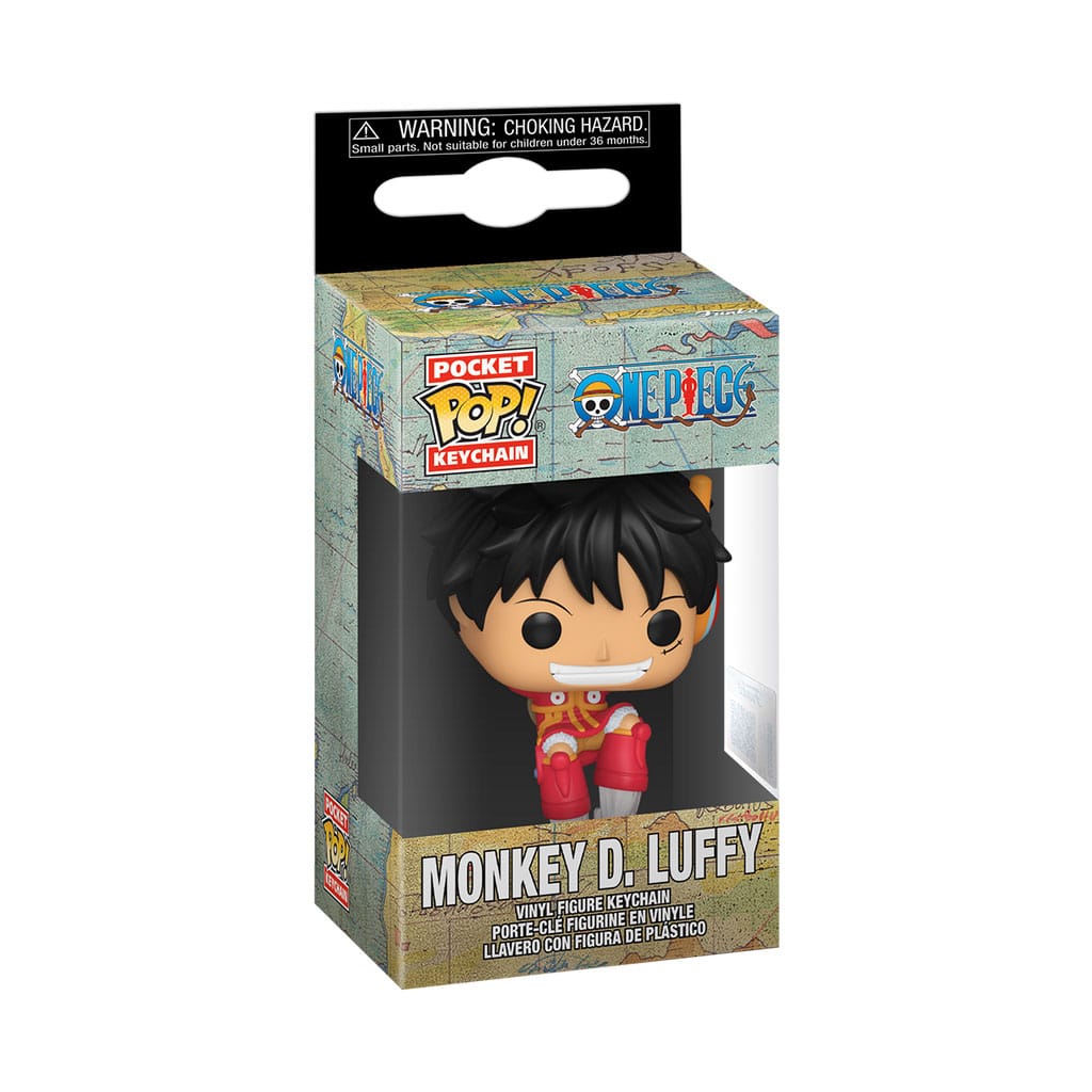 One Piece POP! Vinyl Keychains Luffy Egghead Display 12 Funko