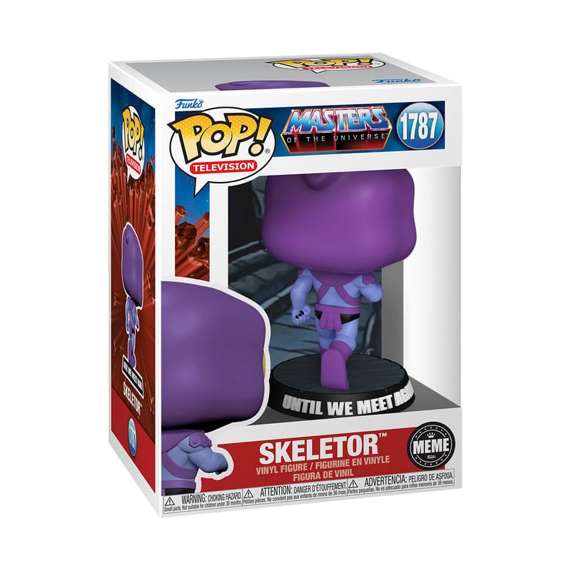 Masters of the Universe POP! Animation Vinyl Figure Meme Skeletor Running Away Funko