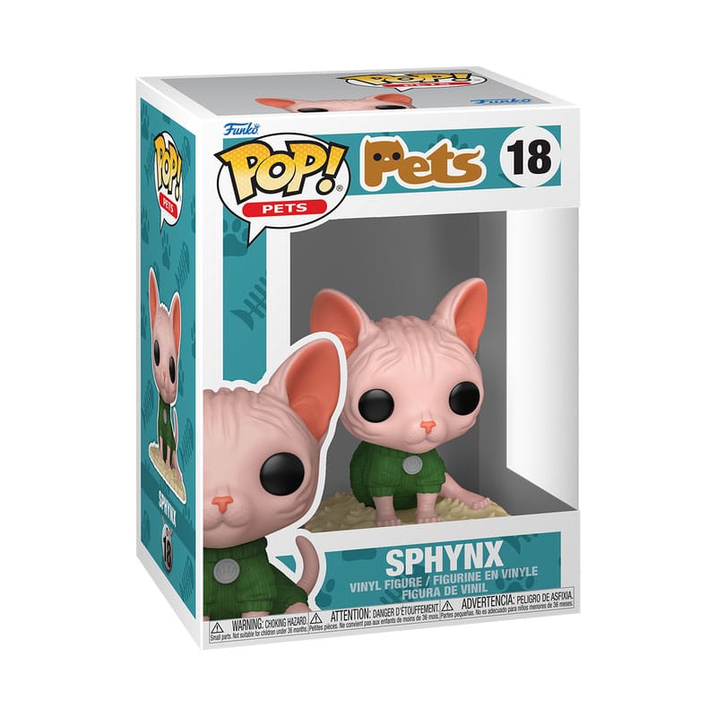 Funko Legacy POP! Pets Vinyl Figure Sphinx Cat Funko
