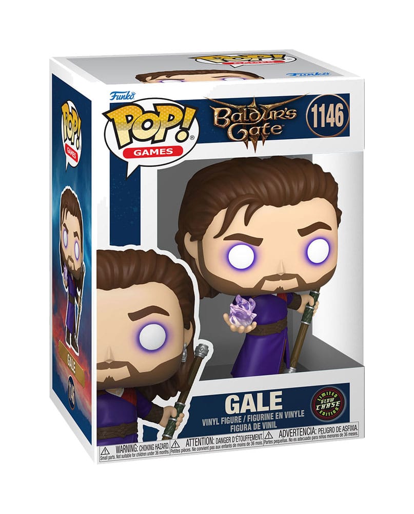 Baldur's Gate 3 POP! Games Vinyl Figures Gale with Glow Chase Assortment 6 Funko