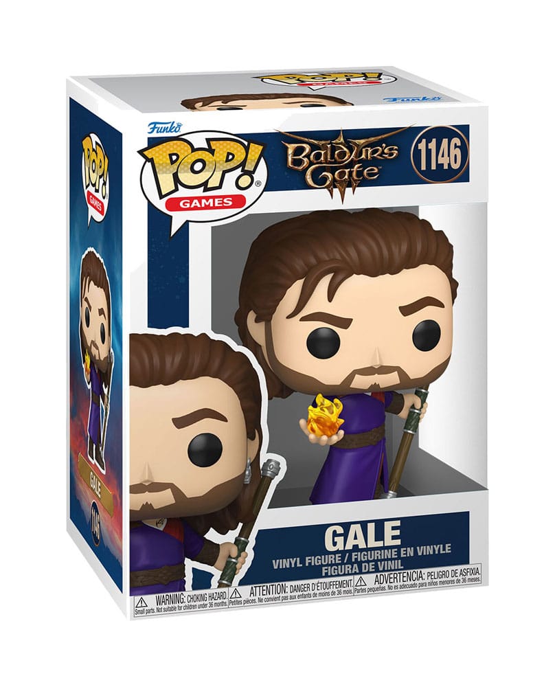Baldur's Gate 3 POP! Games Vinyl Figures Gale with Glow Chase Assortment 6 Funko