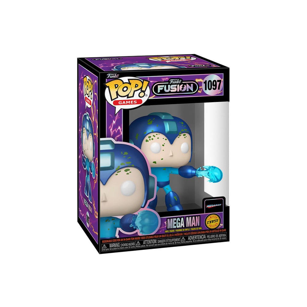 Funko Fusion POP! Games Vinyl Figures Mega Man w/CH Assortment 6 Funko