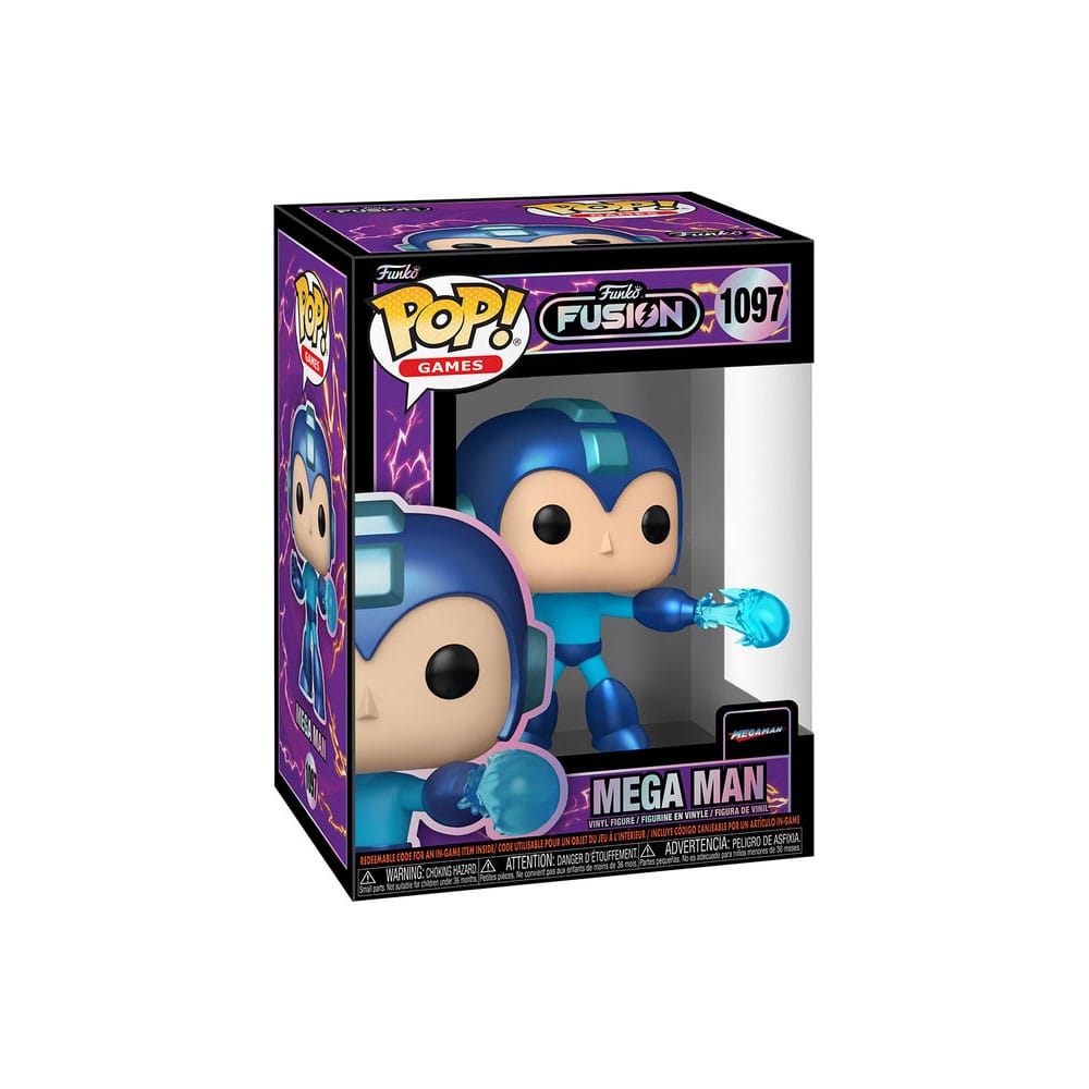 Funko Fusion POP! Games Vinyl Figures Mega Man w/CH Assortment 6 Funko