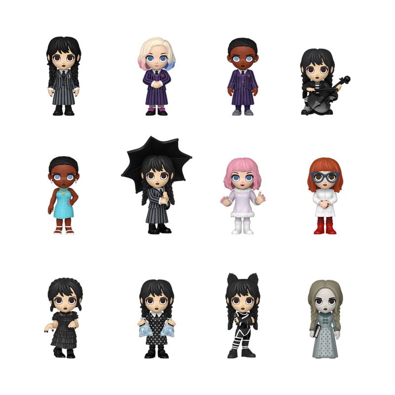 Wednesday Mini Figures PDQ Display 12 Funko
