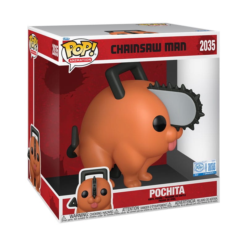 Chainsaw Man Super Sized Jumbo POP! Vinyl Figure Pochita Funko