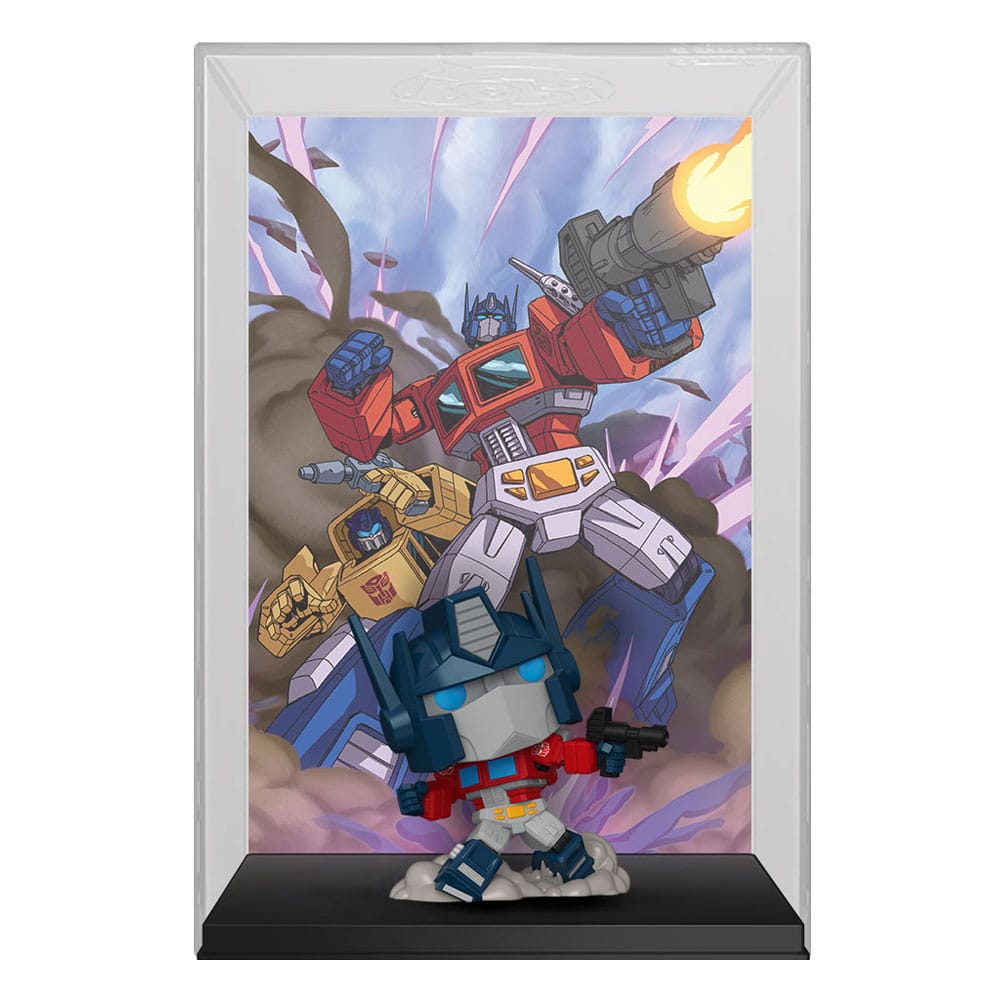 Transformers X MTG POP! Comic Covers Vinyl Figure Optimus Prime Magic the Gathering Funko