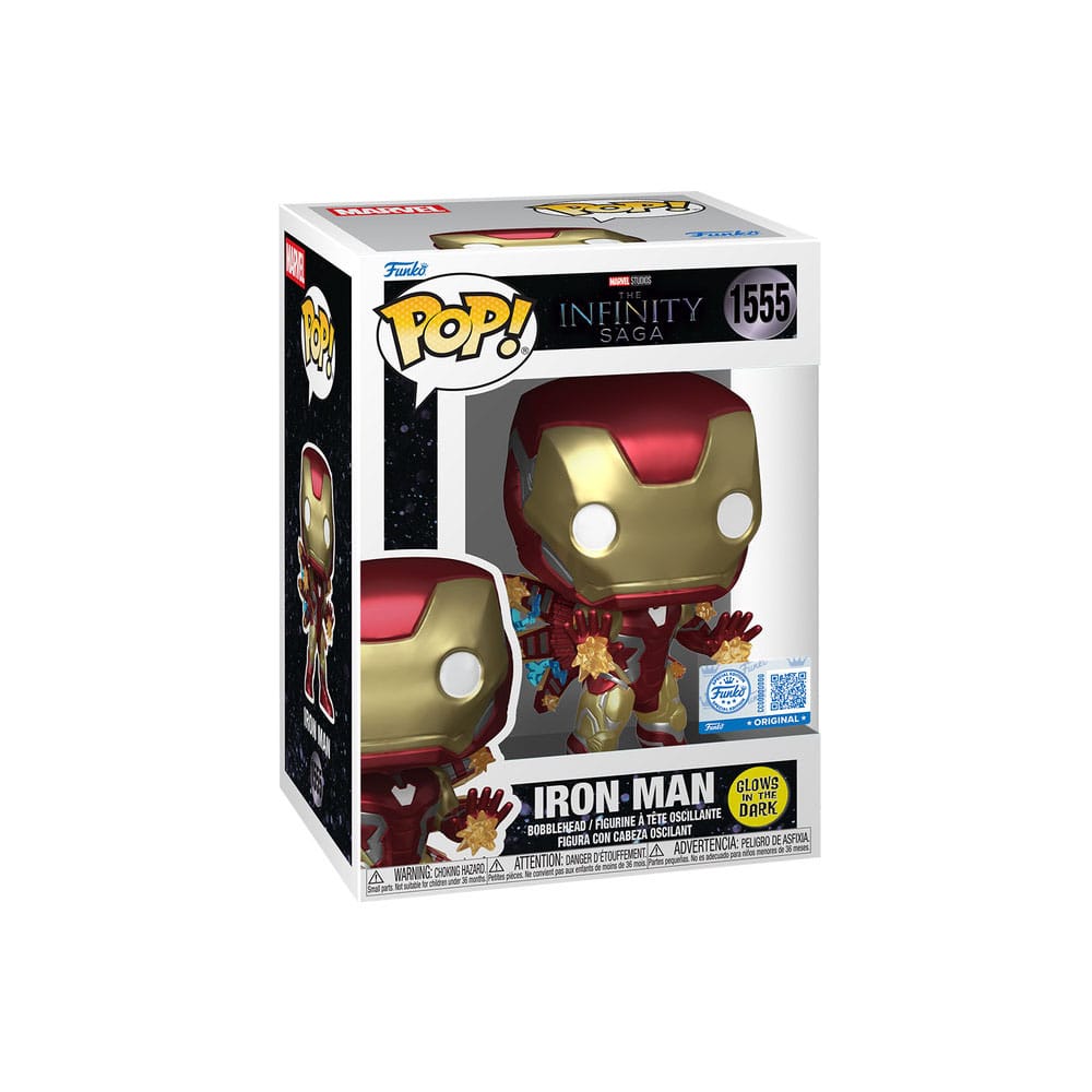 Avengers Endgame POP! Plus Vinyl Figure Iron Man Beams GW Funko