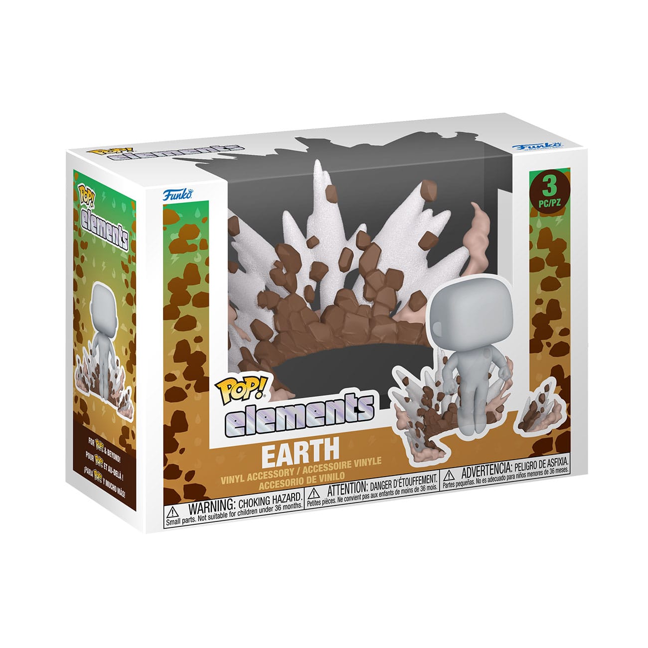 Earth POP! Nooks Vinyl Figure Dirt/Rock Funko