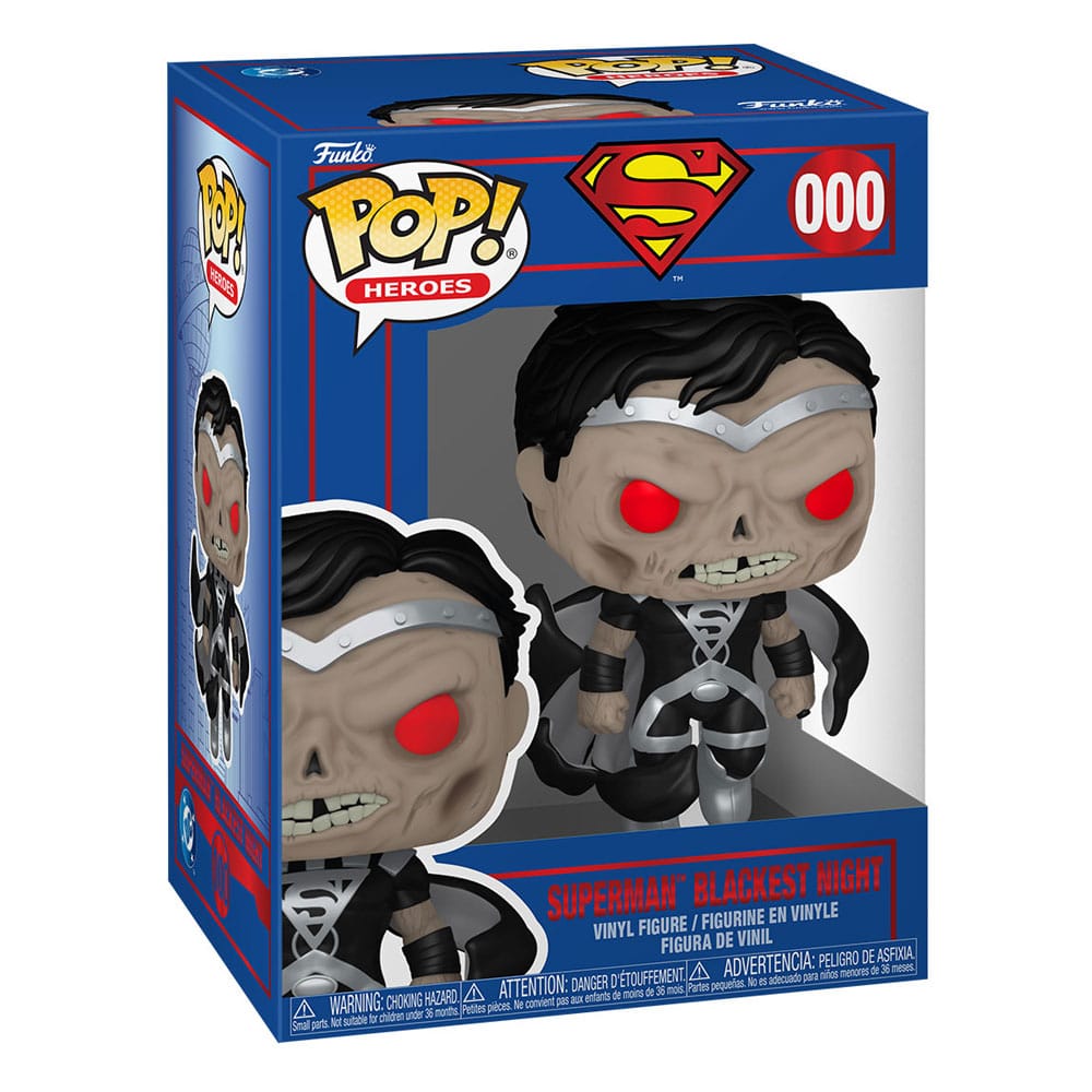DC Comics POP! Heroes Vinyl Superman Blackest Night Funko