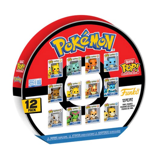 Pokémon Bitty POP! Vinyl Figure Multipack 2 Display 12 Funko