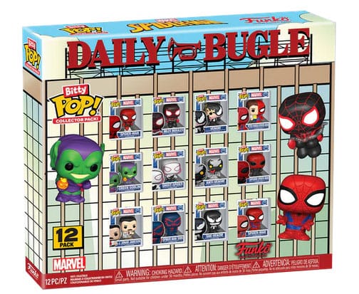 Spider-Man Bitty POP! Vinyl Figure Multipack 2 Display 12 Funko
