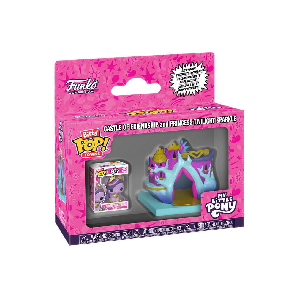 Hasbro Bitty POP! Town Vinyl Figure MLP Castle of Friendship Funko