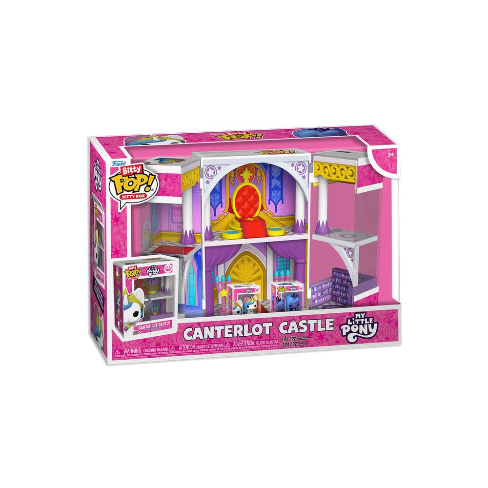 Hasbro Bitty POP! Boxes Vinyl Figure MLP Canterlot Castle Funko