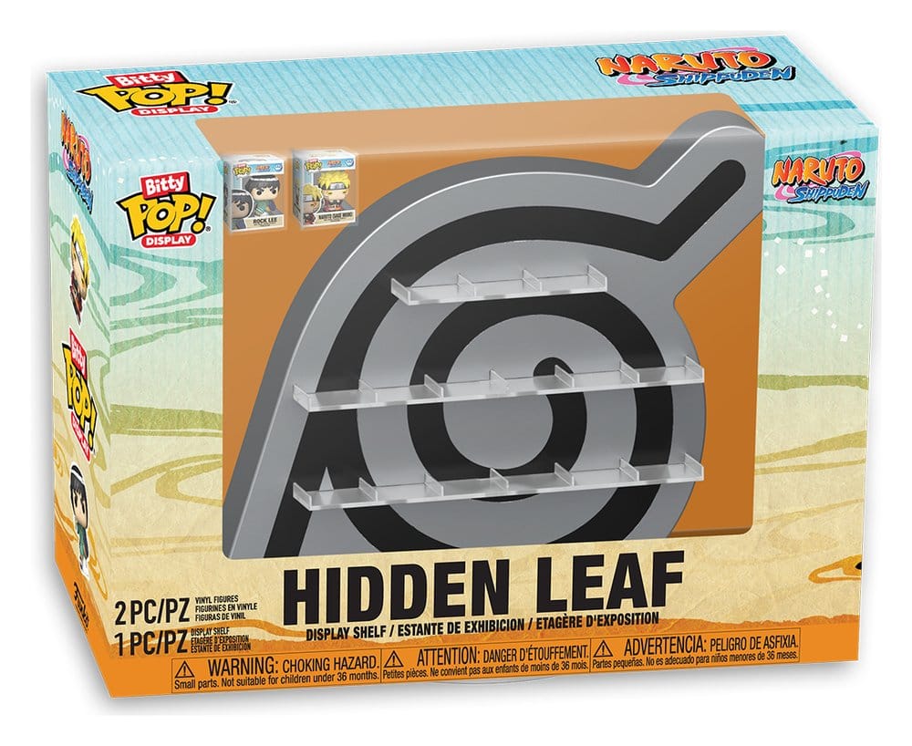 Naruto Bitty POP! Display Vinyl Figures Hidden Leaf Funko