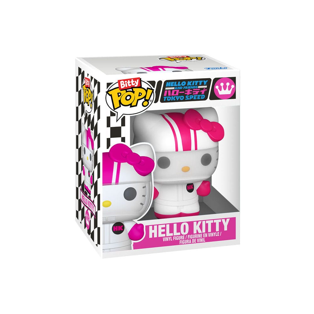 Sanrio Bitty POP! Ride Vinyl Figure Racecar w/HK 2 Funko